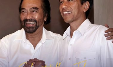 JOKOWI ULANG TAHUN, NASDEM MANFAATKAN MENGENANG KEMESRAAN SURYA PALOH BERSAMA JOKOWI