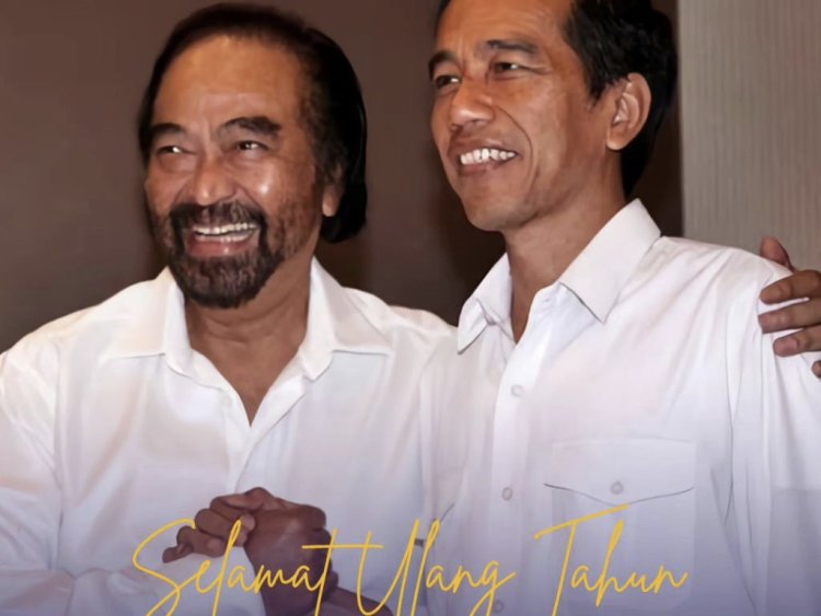 JOKOWI ULANG TAHUN, NASDEM MANFAATKAN MENGENANG KEMESRAAN SURYA PALOH BERSAMA JOKOWI