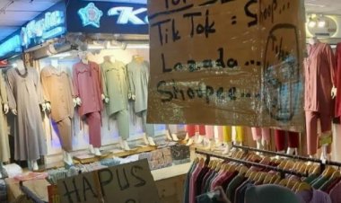 Setelah TikTok Shop, Teriakan Pedagang Tanah Abang: "Hapuskan Lazada, dan Shopee, Kembalikan Tradisi Belanja"