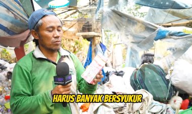 Rey Utami dan Kunjungannya ke Lapak Pemulung yang Menginspirasi