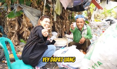 Kisah Inspiratif: Rey Utami dan Bantuan 10 Juta Rupiah kepada Pemulung Berani