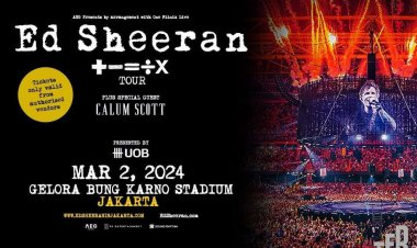 Ed Sheeran Mengumumkan Harga Tiket Konser di Jakarta, Dijual Mulai Rp900 Ribu!