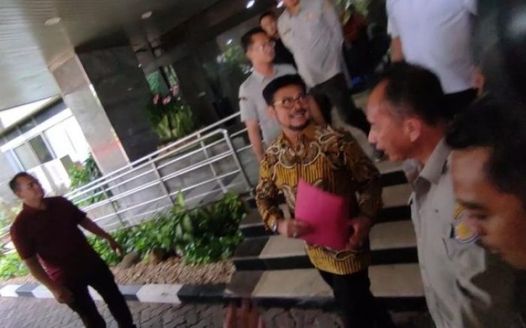 Bukan ke Istana, Syahrul Yasin Limpo datangi Polda Metro Usai dari Gedung Kementan