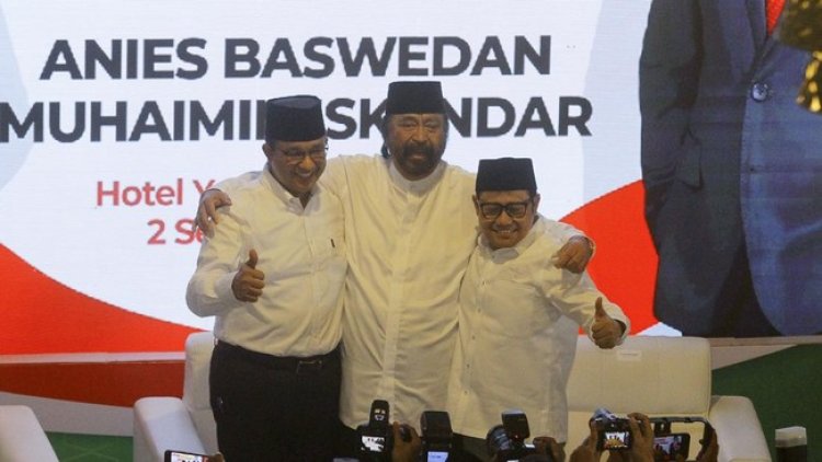 Ketua Umum NasDem, Surya Paloh, Mengomentari Pengaruh Kasus Hukum Terhadap Elektabilitas Anies Baswedan dan Cak Imin di Pilpres 2024