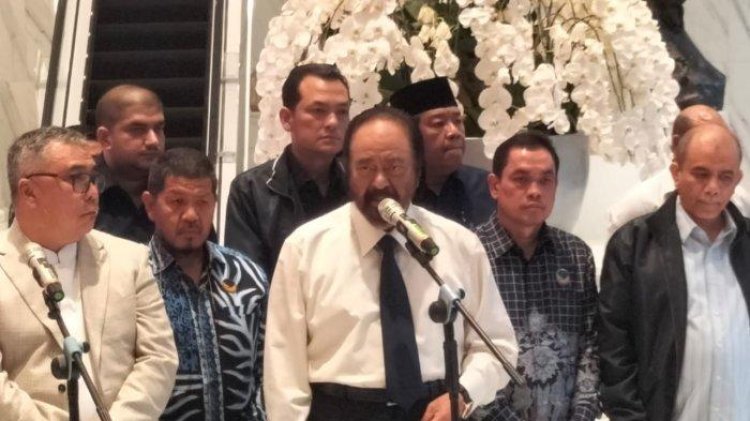 Ketua NasDem Surya Paloh: Kasus Hukum Kader Pengaruhi Elektabilitas Anies-Cak Imin di Pilpres 2024