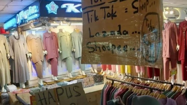 Setelah TikTok Shop, Teriakan Pedagang Tanah Abang: "Hapuskan Lazada, dan Shopee, Kembalikan Tradisi Belanja"