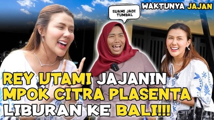 Rey Utami Mengabulkan Impian Mpo Citra: Liburan ke Bali Tanpa Biaya!