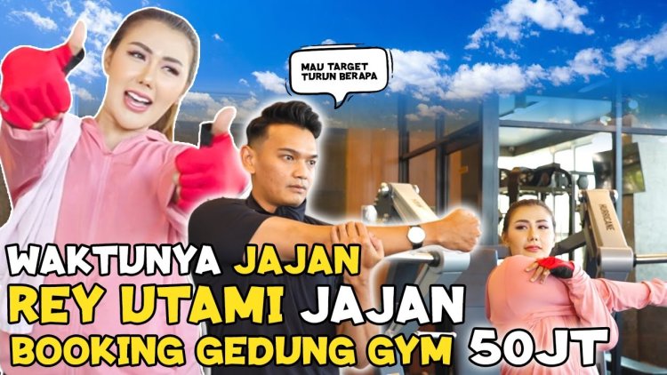 VIRAL: Rey Utami Booking Gedung Gym Seharga 50 Juta