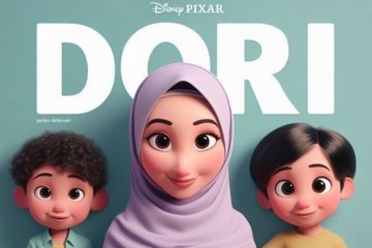 Tren Viral Poster Disney Pixar Pakai AI Merajalela di Sosial Media
