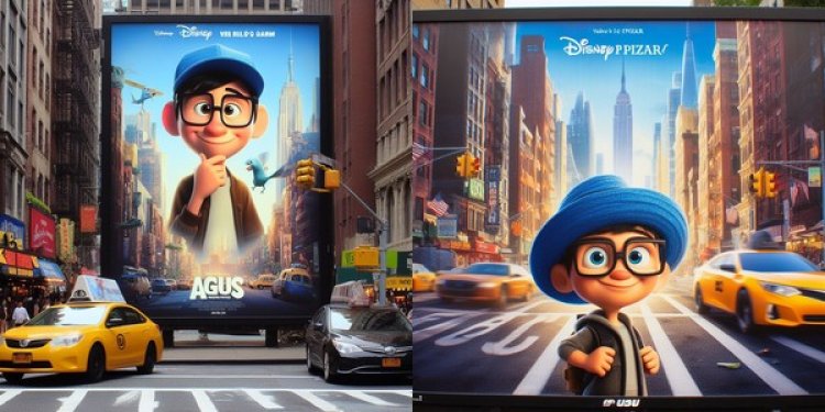 Viral Poster ala Disney Menggunakan AI Merajalela di Indonesia