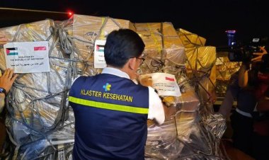 Presiden Jokowi dan Polri Kirim Bantuan Kemanusiaan 26,5 Ton ke Gaza: Dari Air Bersih hingga Tenda Musim Dingin
