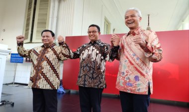 KPU Tetapkan Anies-Muhaimin, Prabowo-Gibran, dan Ganjar-Mahfud Sebagai Calon Presiden 2024