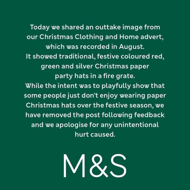 Marks and Spencer Minta Maaf Setelah Kontroversi Iklan di Media Sosial