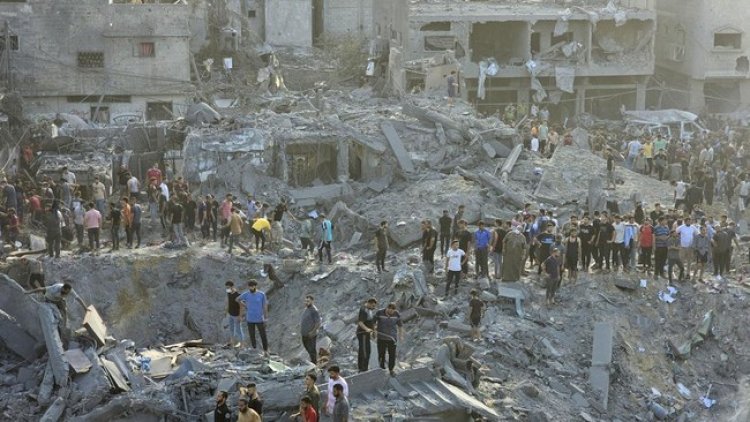 Korban Tewas Serangan Israel ke Gaza Mencapai 9.500 Orang, Termasuk 3.900 Anak