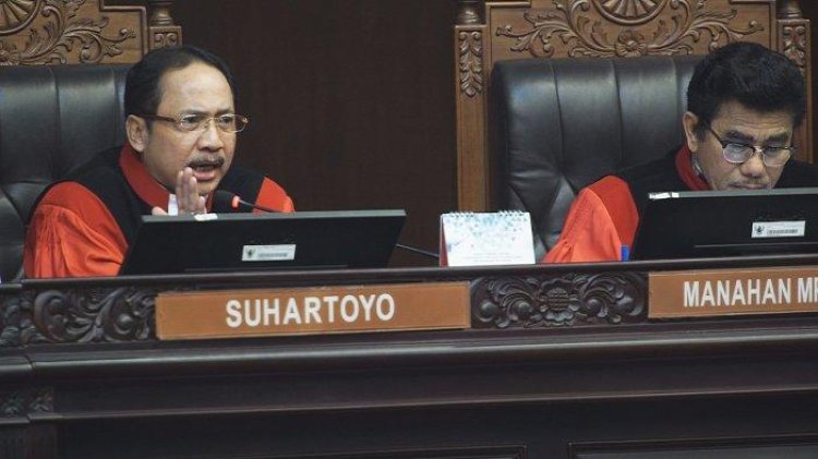 Suhartoyo Dilantik Sebagai Ketua MK Menggantikan Anwar Usman yang Dicopot Akibat Pelanggaran Kode Etik