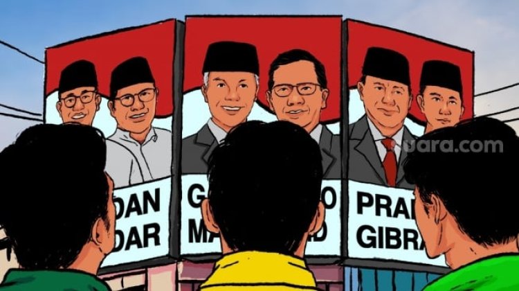 Hasil Survei Populi: Prabowo-Gibran Ungguli Ganjar-Mahfud dan Anies-Cak Imin dalam Pilpres 2024