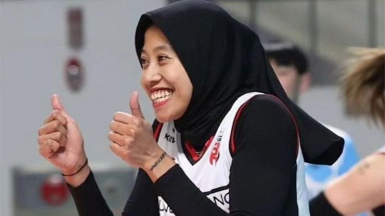 Megawati Hangestri Pertiwi, Pemain Voli Indonesia yang Bangga Mengenakan Hijab di Liga Korea