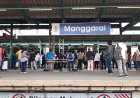 Perubahan Jalur Peron di Stasiun Manggarai Jakarta Akan Berlaku Selamanya