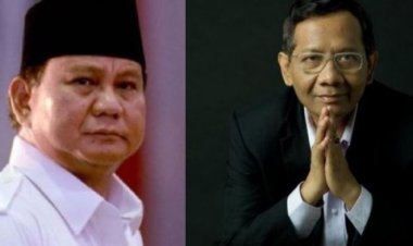 Prabowo Tidak Sebut Nama Mahfud MD Saat Puji Kinerja Menko Kabinet Jokowi