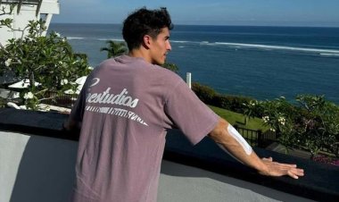 Marc Marquez dan Gemma Pitto Rayakan Liburan Romantis di Bali Jelang MotoGP 2024