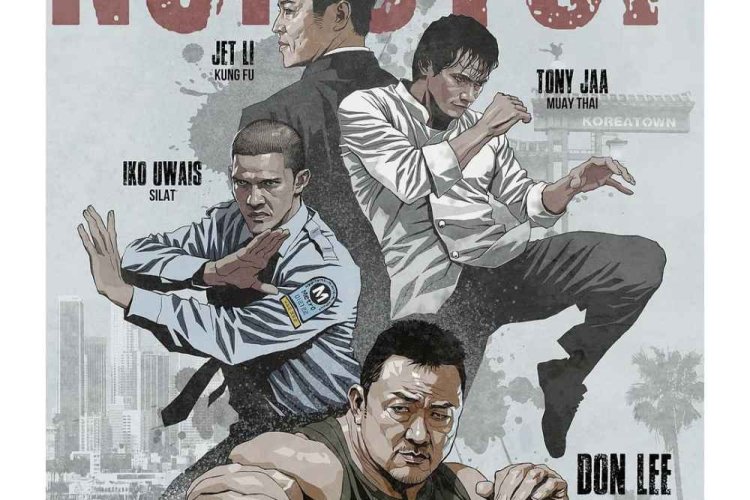 Iko Uwais Bersiap Adu Kebolehan Seni Bela Diri dengan Jet Li dan Ma Dong Seok dalam Film Nonstop