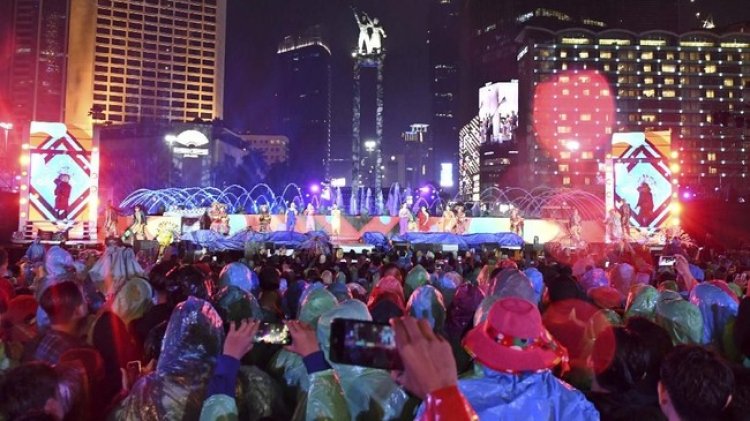 DKI Jakarta Ramaikan Tahun Baru dengan Car Free Night di Thamrin-Sudirman