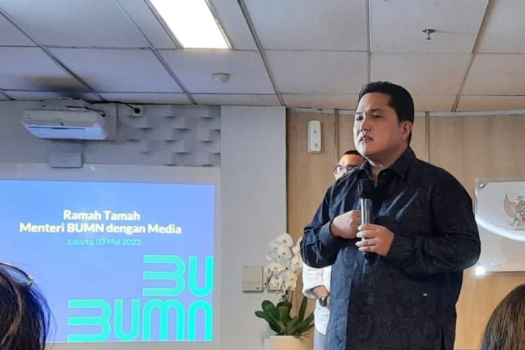 Erick Thohir Tanggapi Penghentian Perdagangan Saham WIKA oleh BEI