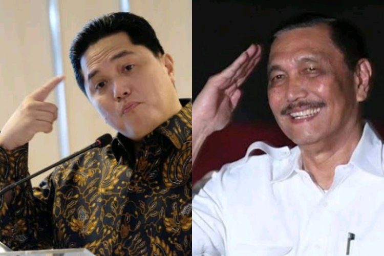 Erick Thohir Selesai Menjabat Sebagai Menko Marves Ad Interim, Luhut Kembali Menjabat