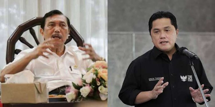 Erick Thohir Selesaikan Tugas Menko Marves Ad Interim, Kembalikan Jabatan kepada Luhut Panjaitan