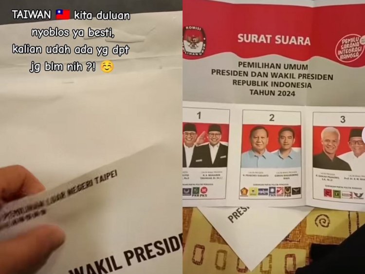 Skandal Pemilihan Umum 2024: Surat Suara di Taipei Dinyatakan Tidak Sah, KPU Siapkan Pengganti