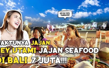 Rey Utami dan Mpok Citra Menghabiskan 7 Juta Rupiah untuk Menikmati Hidangan Laut di Bali!