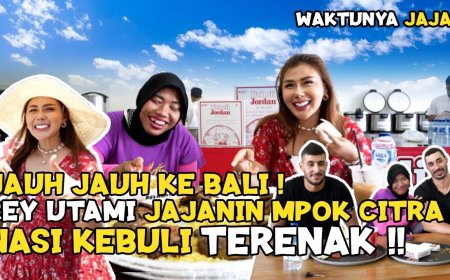 Harga Ramah Dompet, Rasa Menggoda: Rey Utami dan Mpok Citra di Bali.