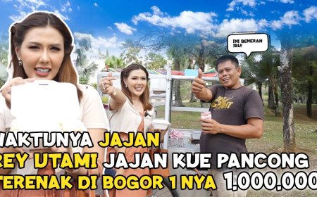 Mamang Menyajikan Kelezatan Kue Pancong Terbaik di Bogor: Rey Utami Memborong Seharga 10 Juta Rupiah!