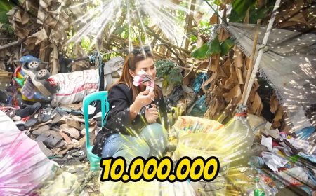 Rey Utami Temui Cinta: Cerita Kebahagiaan Keluarga Pemulung.