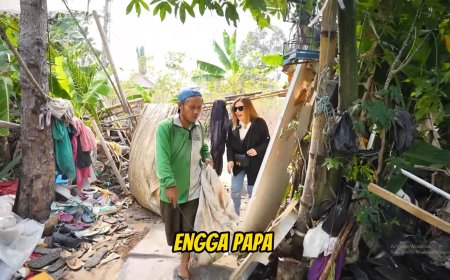 Hadapi Keterbatasan dengan Keberanian: Rey Utami Menemukan Cerita Inspiratif di Hati Pemulung