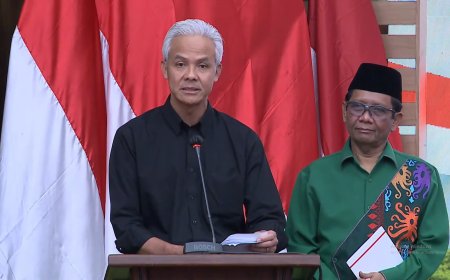 Ganjar Pranowo dan Mahfud MD Memohon Doa Restu dan Dukungan Seluruh Rakyat Indonesia