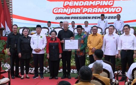 Ganjar pranowo dan Mahfud MD Resmi Menjadi Pasangan Pada Pemilihan Presiden 2024