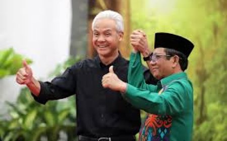 Pasangan Ganjar Pranowo dan Mahfud MD Resmi Daftar Sebagai Calon Presiden dan Calon Wakil Presiden ke KPU RI