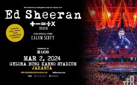 Tak Lelah Membuat Hits, Ed Sheeran Kembali: Beli Tiketnya Sekarang!