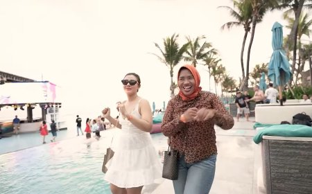 KAYA RAYA! Rey Utami dan Pablo Benua Mengabulkan Impian Mpok Citra di Atlas Beach Club Bali