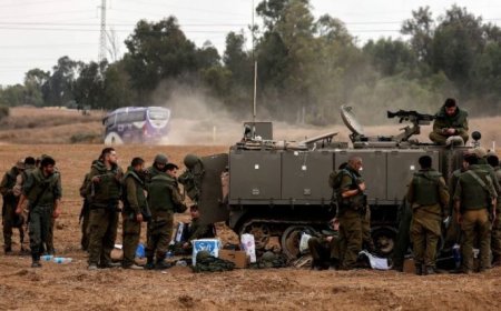 Israel Terus Gempur Palestina, 50 Mobil Militer Serbu RS di Tepi Barat