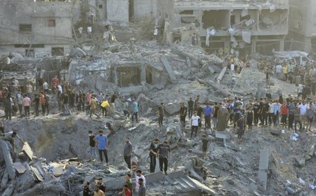 Serangan Israel ke Gaza Meninggalkan Jejak Kematian dan Kehancuran