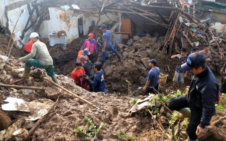 Longsor Mengerikan di Bogor, Rumah Warga Tertimbun, BNPB Beri Peringatan Khusus