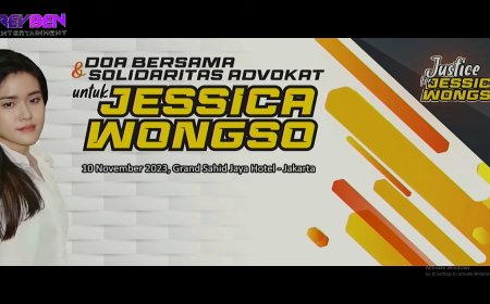 Dukungan Luas untuk Jessica Wongso: Advokat, Anggota DPR, dan Masyarakat Indonesia Bersatu Demi Keadilan
