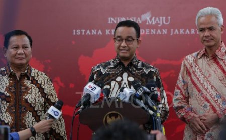 KPU Tetapkan Anies-Muhaimin, Prabowo-Gibran, dan Ganjar-Mahfud Sebagai Calon Presiden 2024