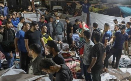 Krisis Kemanusiaan di RS Al Shifa Gaza: Mayat Menumpuk, Kondisi Bak 'Kiamat' Akibat Gempuran Israel