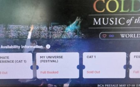 Kena Tipu Penjualan Tiket Konser Coldplay: 73 Orang Lapor Polisi