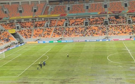 Misteri Genangan Air di Piala Dunia U-17 2023: Atap Stadion JIS Tidak Ditutup, Siapa yang Bertanggung Jawab?