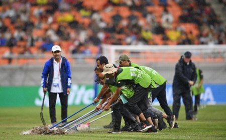 Ketika Hujan Deras Hiasi Pertandingan Piala Dunia U-17 2023: Genangan Air di JIS dan Kenapa Atap Tidak Ditutup?