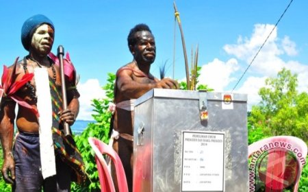 Sistem Noken: Uniknya Cara Pemungutan Suara di Papua yang Dicerminkan dalam Tas Anyaman